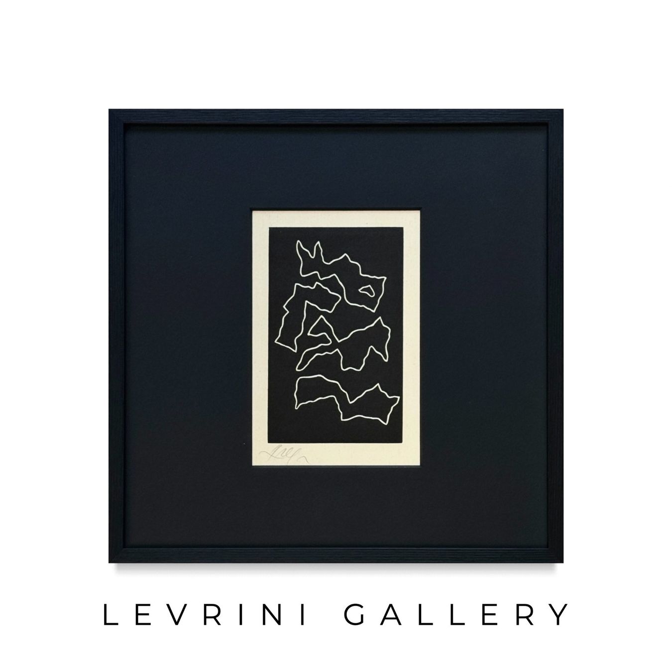 Xilografie: Hans Arp - Levrini Gallery – Usato da Gockhausen venduto da LevriniGallery