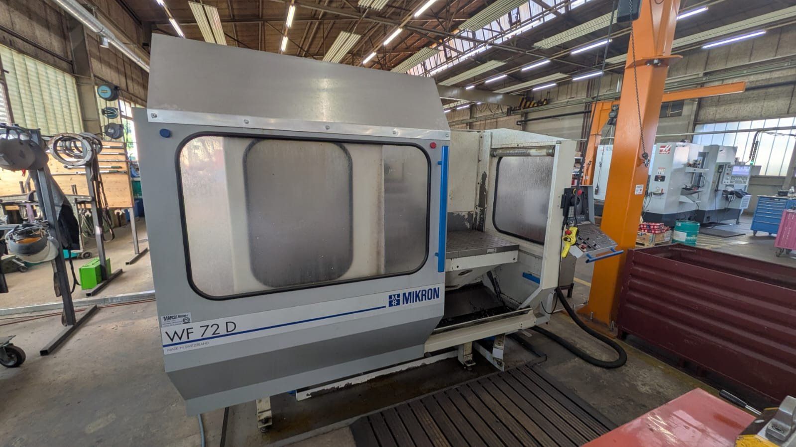 Tutte le macchine: Fräsmaschine Mikron WF 72 D – Usato da Gränichen venduto da Polyfer