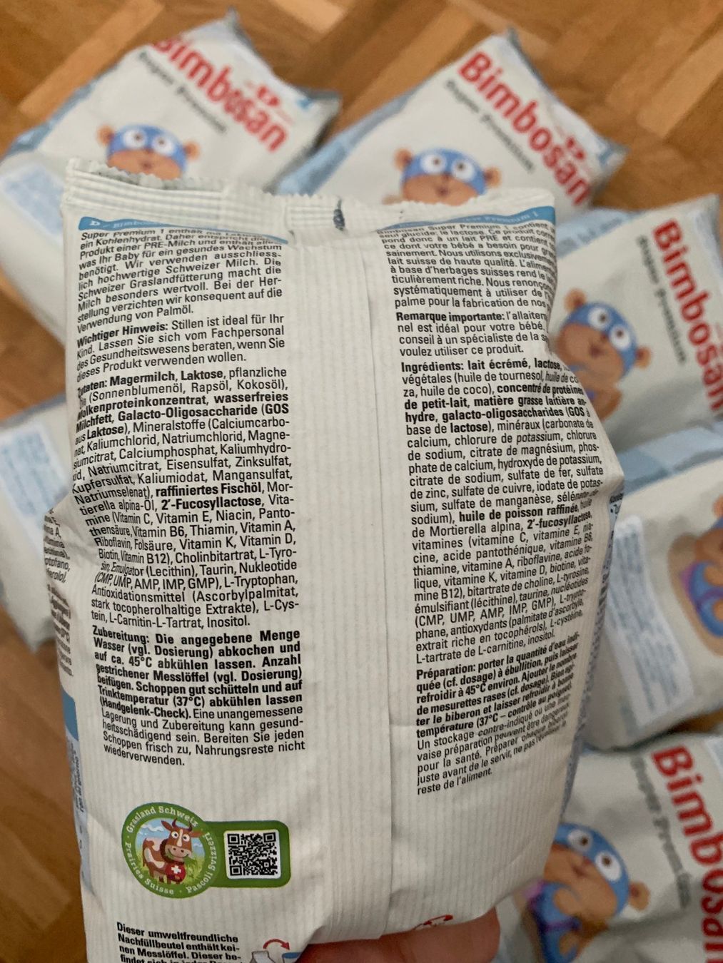 Bimbosan Cibi & Specialità: Bimbosan Super Premiun 1 Lait bébé – Nuovo e nell'imballaggio originale da Moutier venduto da chDuplessy 2