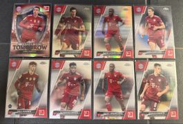 Topps Chrome 21/22 FC Bayern München Team-Set inkl. Musiala