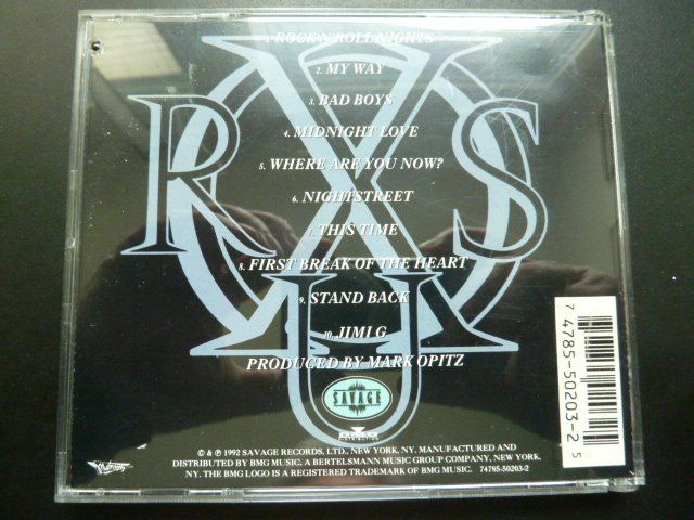 CDs: ROXUS - Nightstreet  (vergriffen & Rarität !!) – Gebraucht aus Au ZH von sikoku 2