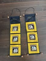 Wandtasche Elefanten Thailand Set 2 Stk. Neu