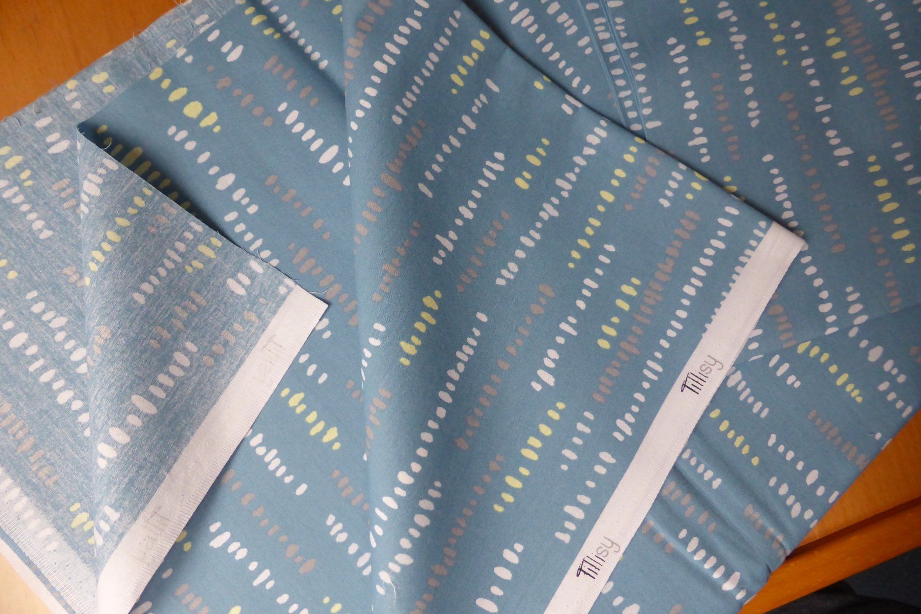 Tessuti: Patchwork - BW Tillisy - blaues Muster- 50 x 72 cm – Nuovo (secondo la descrizione) da Brunnadern venduto da pinkfaden