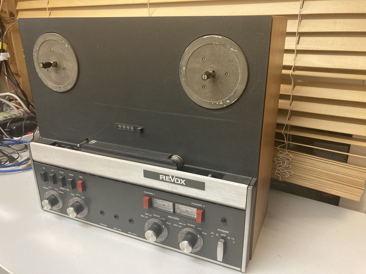 Revox Bandmaschinen: Revox A77 2Spur Tonbandgerät – Defekt aus Lenzburg von HanspeterT