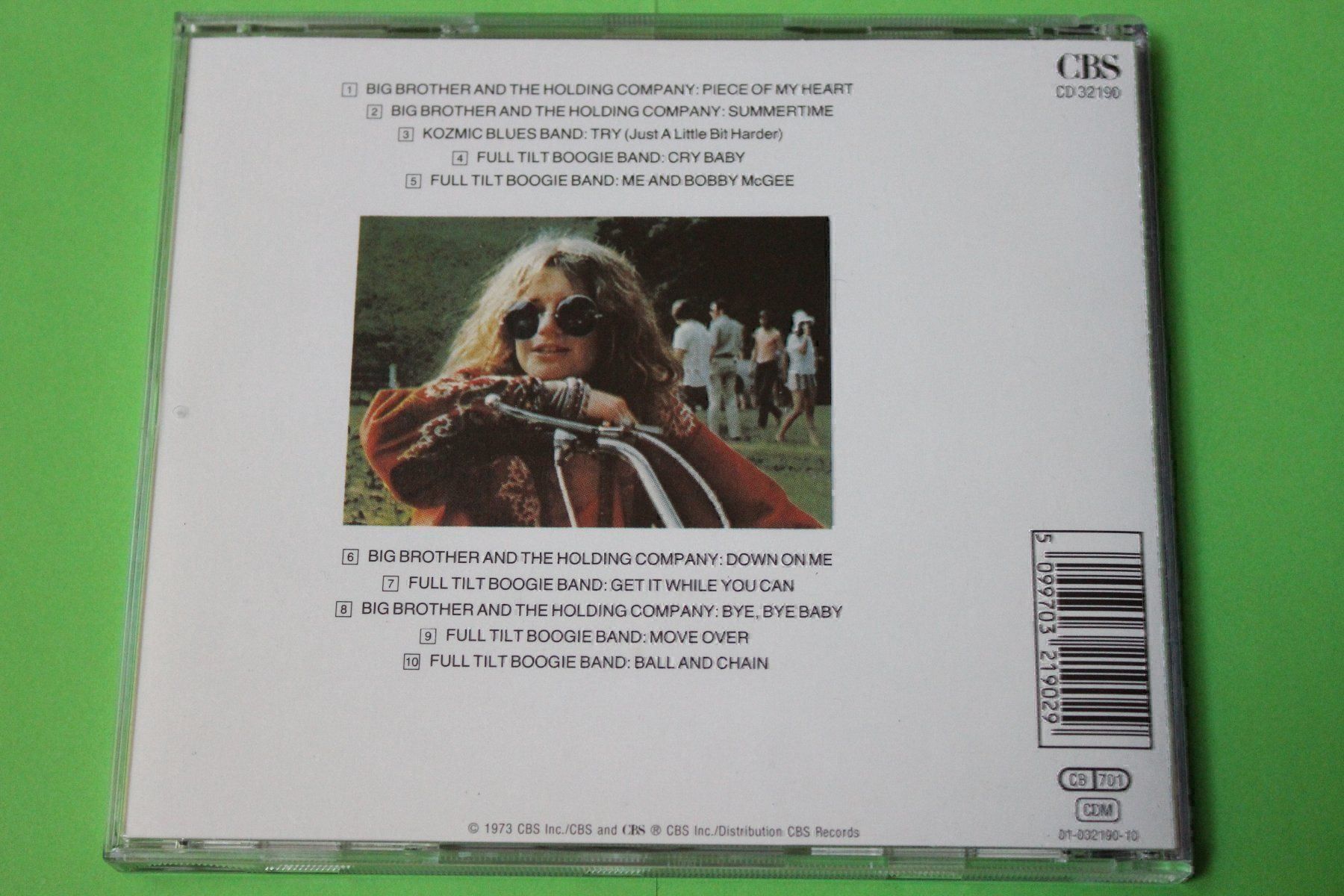CD: JANIS JOPLIN - GREATEST HITS CD!!!!!!!!! – Usato da Tübach venduto da JamesStone 2