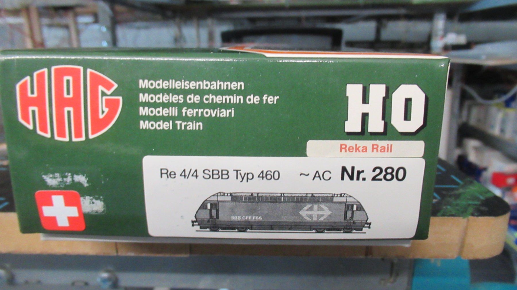 Hag Modellini di ferrovie: HAG Re 460 "RekaRail"  Neuf. – Nuovo e nell'imballaggio originale da Martigny venduto da nevada98 2