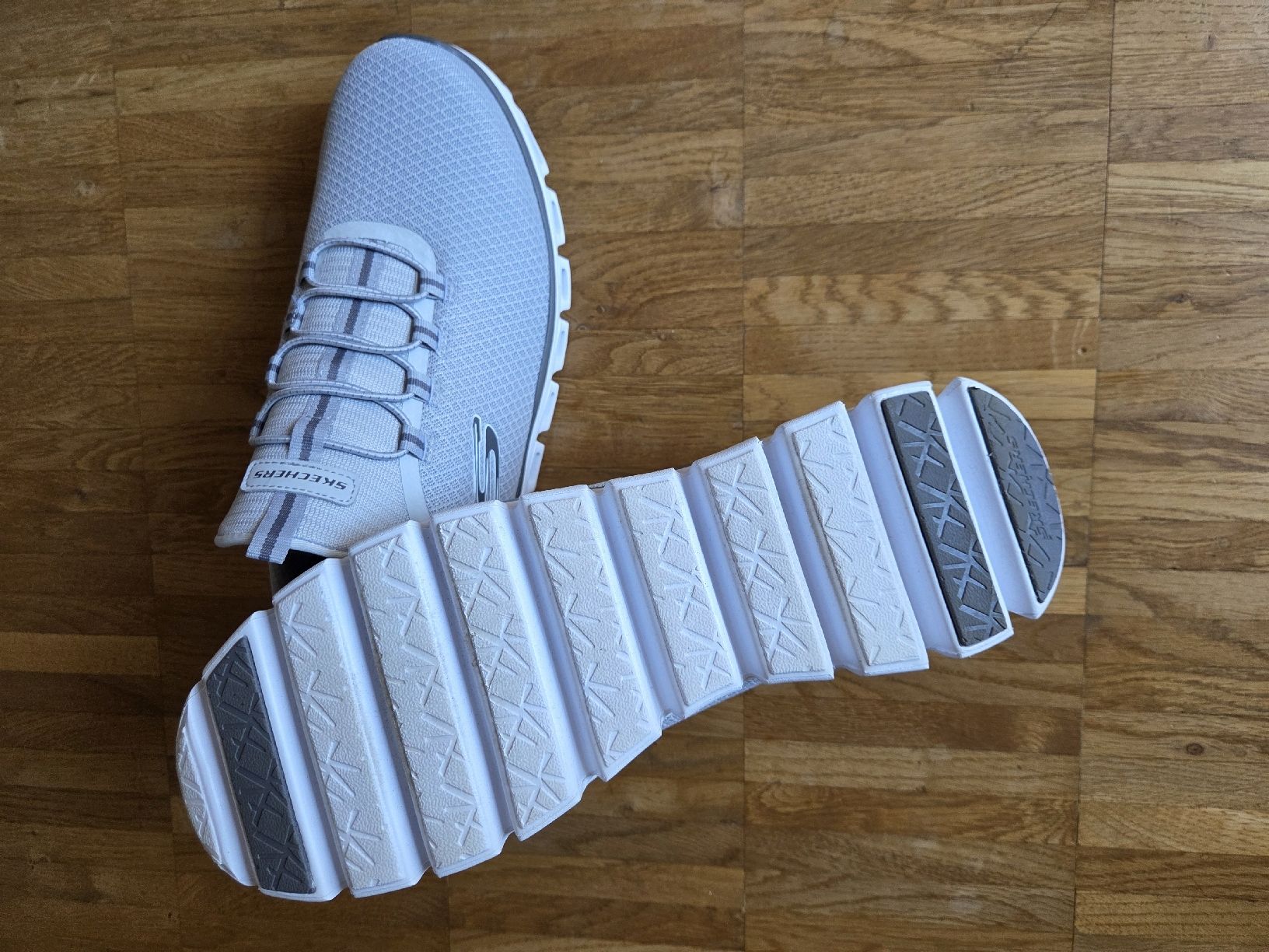 Skechers Scarpe da uomo: Skechers slip-ins, hellgrau, Grösse 46 – Nuovo (secondo la descrizione) da Zürich venduto da Billy0808 3