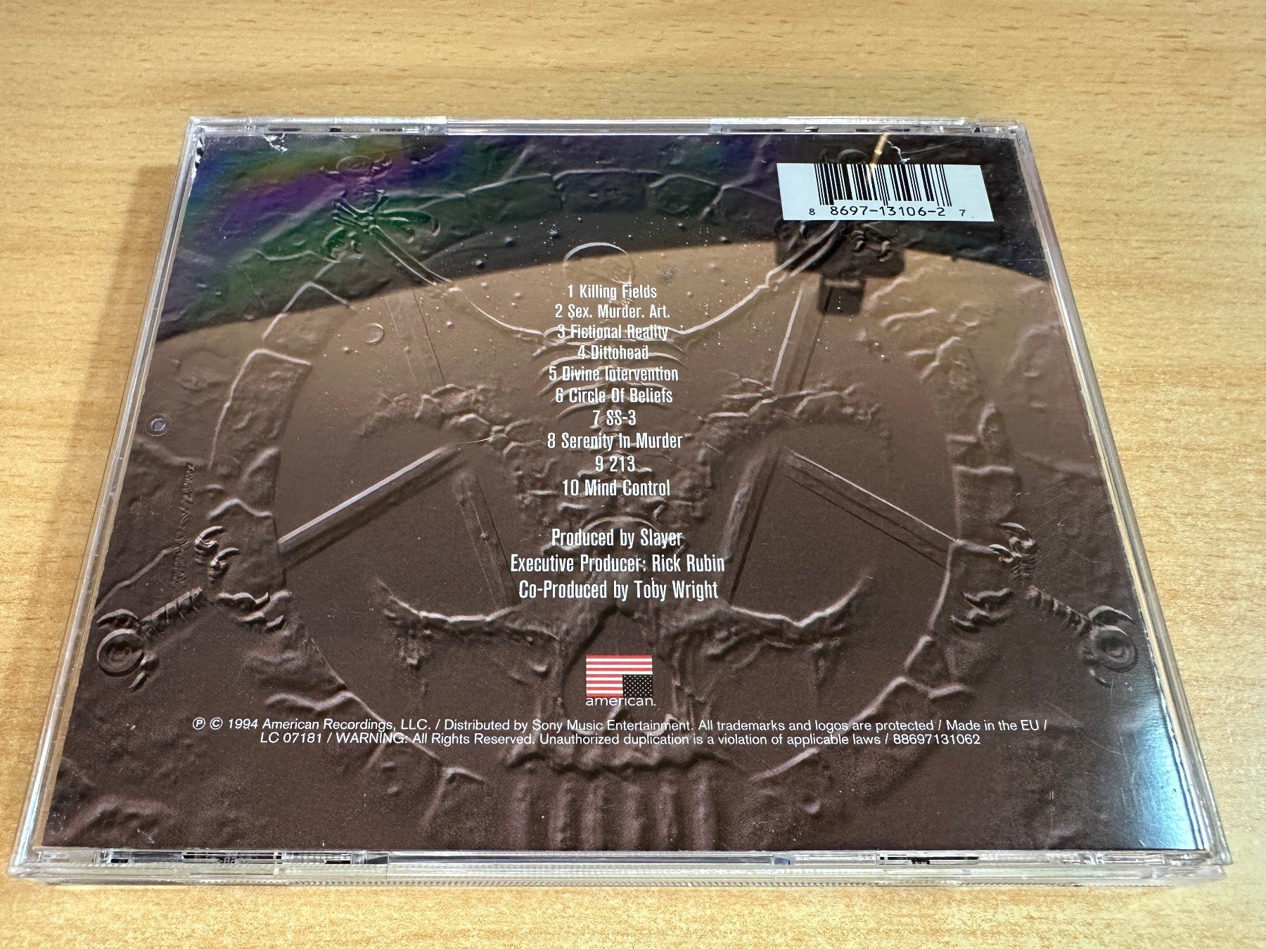 CD: R1 Slayer – Divine Intervention – Usato da Rikon im Tösstal venduto da Alpenmutz 1