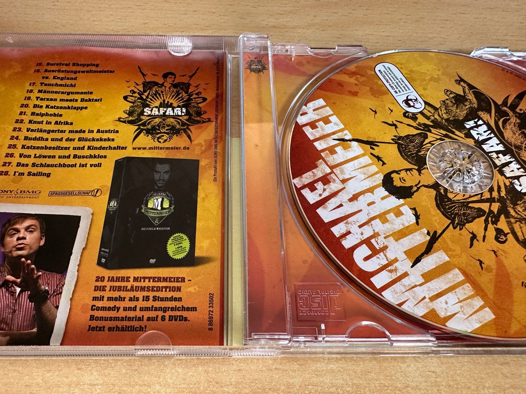 CDs: P4 Michael Mittermeier – Safari – Gebraucht aus Rikon im Tösstal von Alpenmutz 2