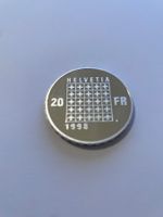 Gedenkmünze 20 Fr. 1998 200 Jahre Helvetia