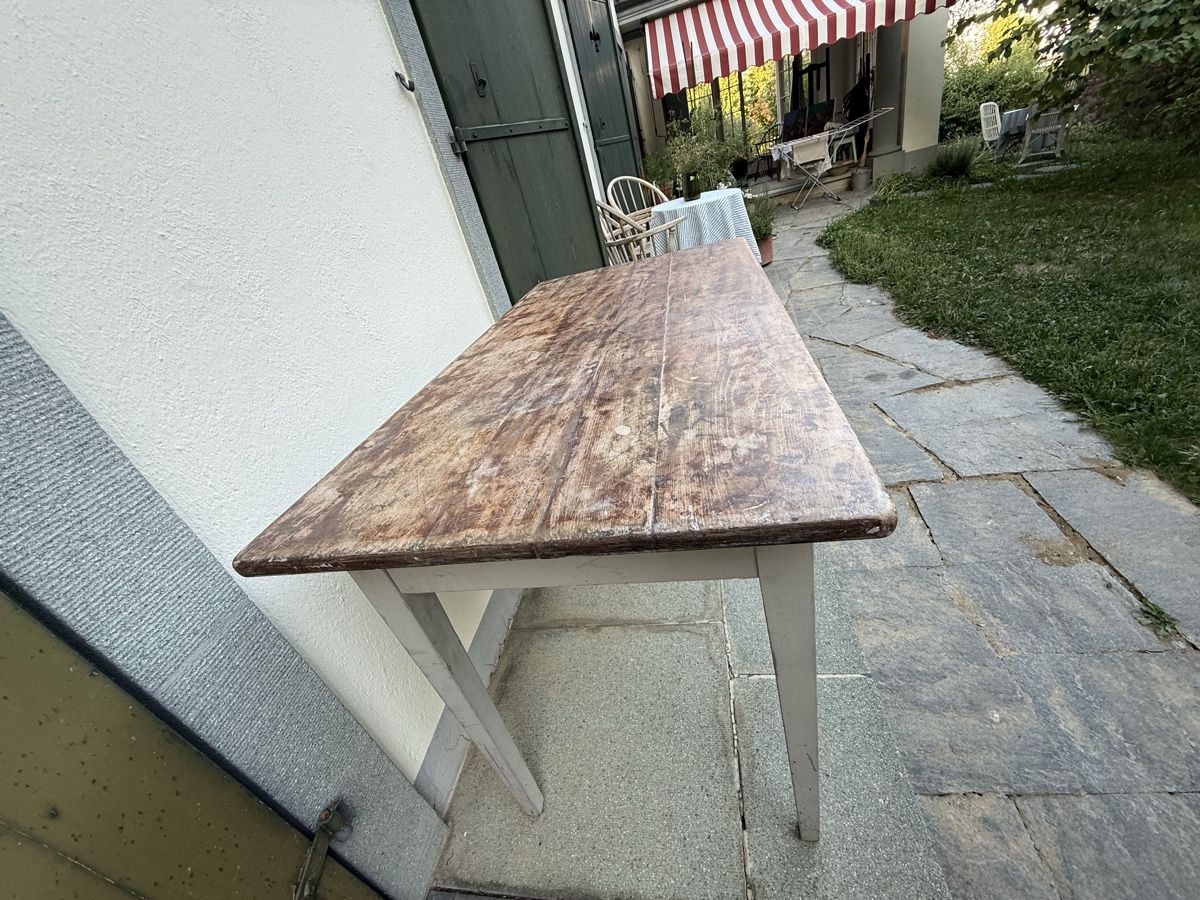 Tische: Holztisch 125 Antik – Gebraucht aus Bern von Hibing 1