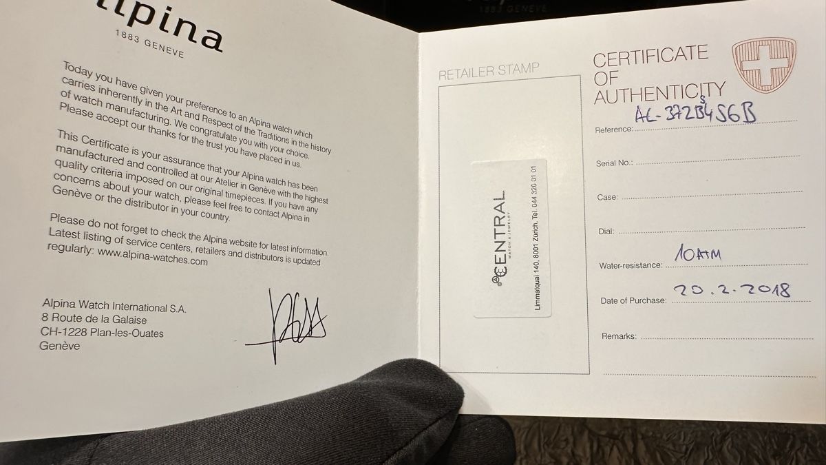Alpina Uhren: Alpina Chronograph Herrenuhr – Gebraucht aus Wallisellen von Juwelier_Aurum 2