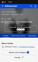 2 Tickets Bruno Mars Konzert in Berlin