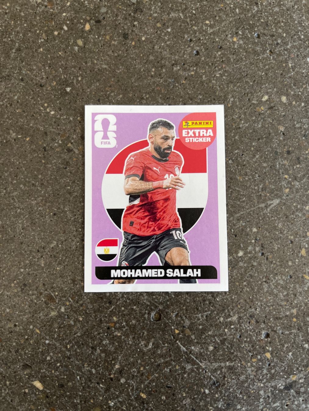 Panini Sammelbilder & Trading cards: Mohamed Salah Panini Extro Sticker Regular – Gebraucht aus Thunstetten von Yeti_1988