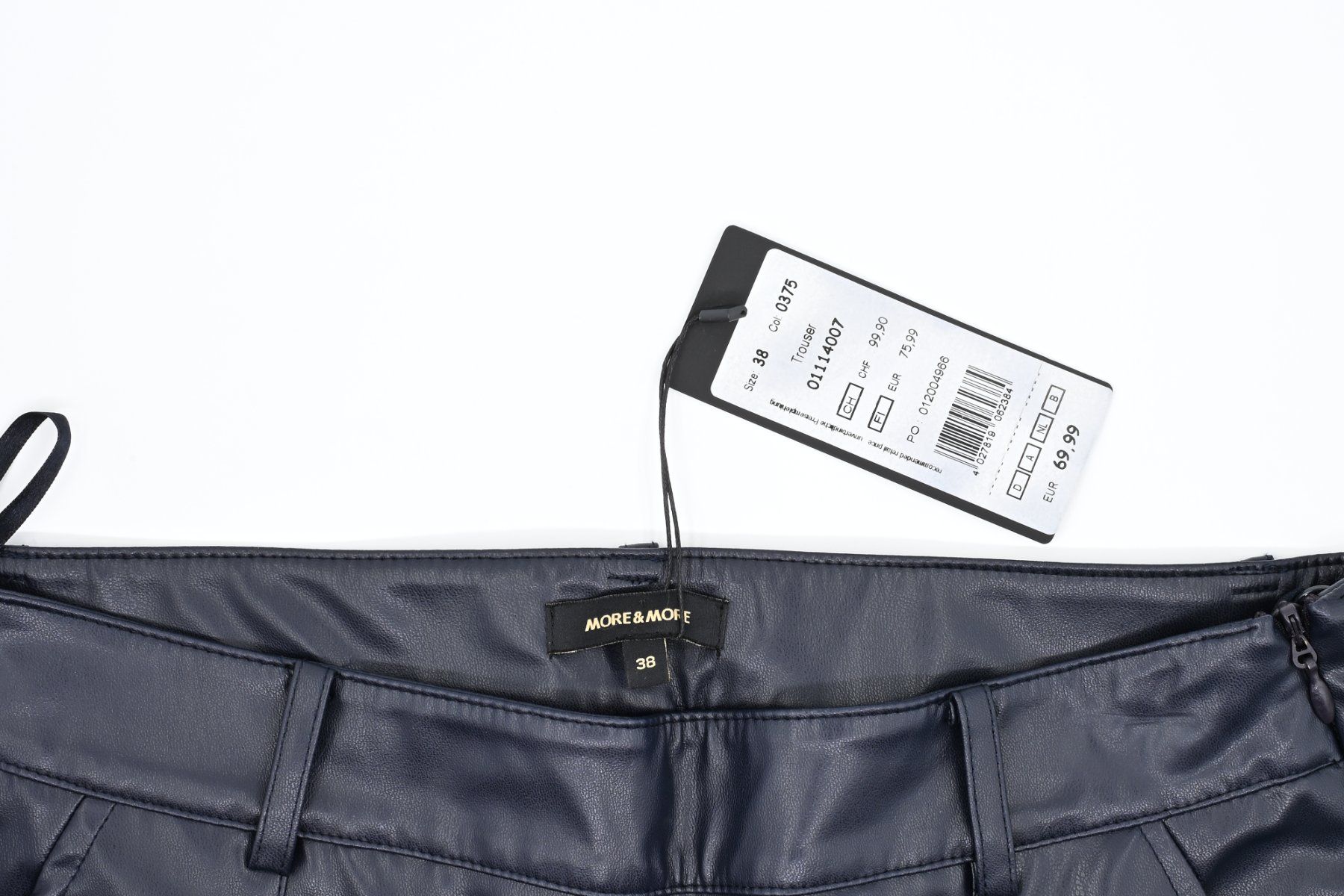 More & More Pantaloni: Hose von MORE&MORE Dunkelblau Grösse 38 – Usato da Dürnten venduto da pema28 5