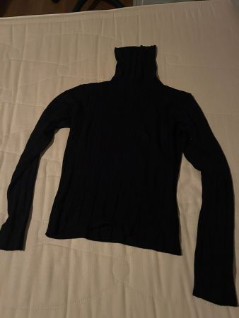 Maglione dolcevita nera Mango MNG tg.XL