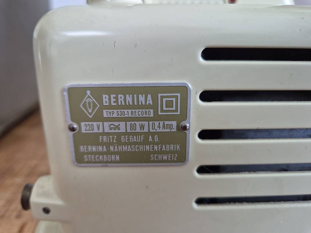 Macchine da cucire: Bernina Record 530-1 – Usato da Thun venduto da edifurler 6