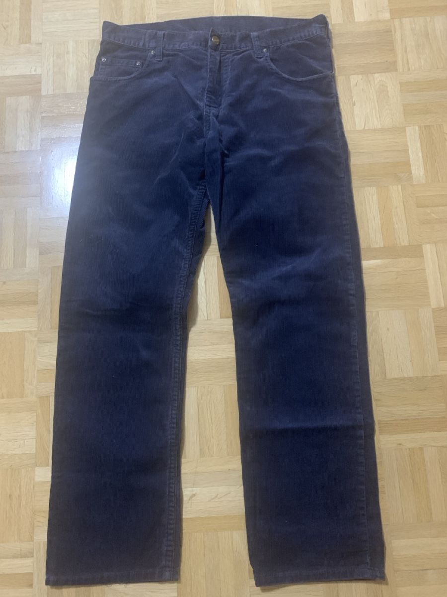 Carhartt Pantaloni: Carharrt Cordhose, W33 L32, blau – Usato da Thalwil venduto da eng_yys6 1