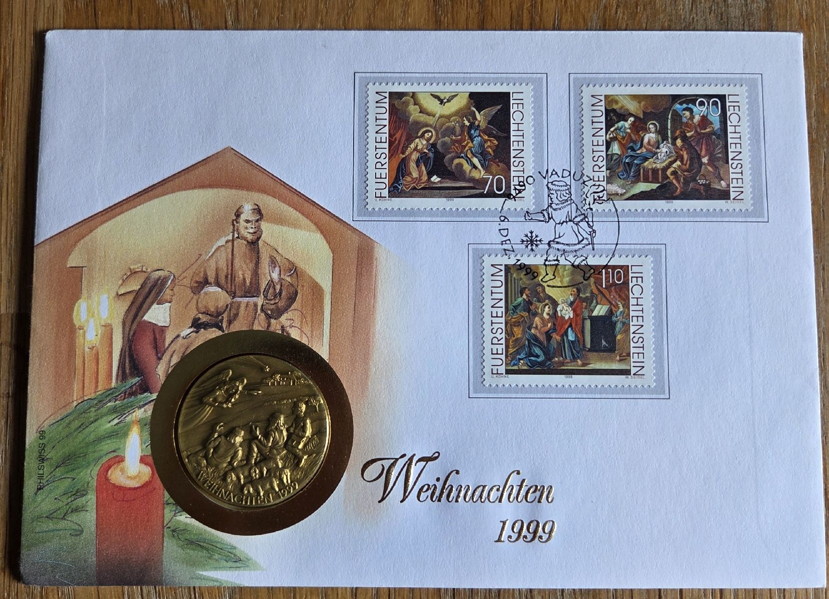 Medaglie: Silbermedaille Weihnachten 1999 – Usato da Stans venduto da Ducati16