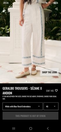 Sezane Hose