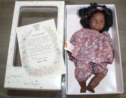 Heidi Ott Puppe Gr. 34cm, sign. & Zerti (1990)
