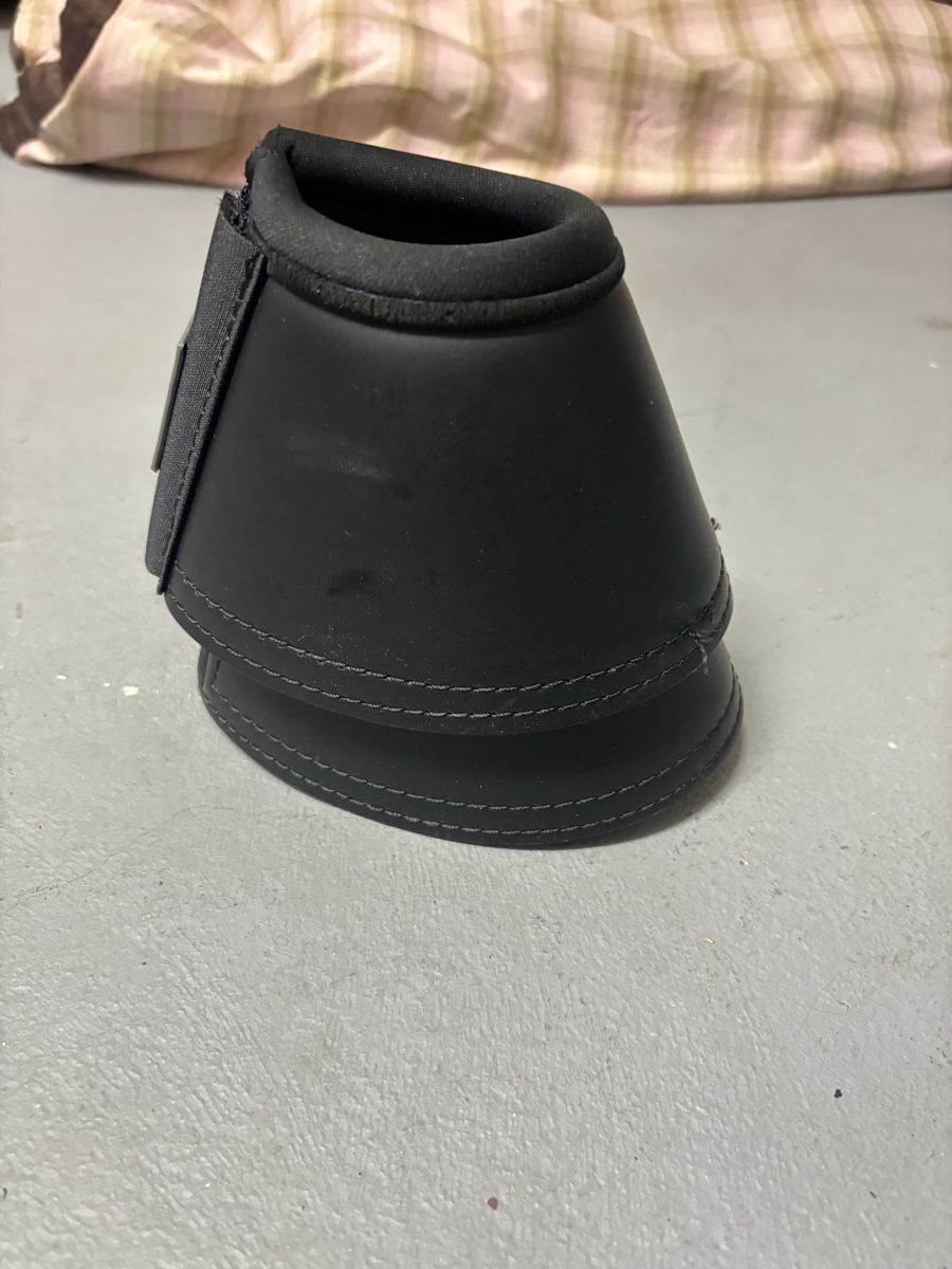 Scarpe per cavalli: Hufglocken Schwarz Gr. Cob, Ungebraucht – Usato da Möriken AG venduto da Jamas76 2