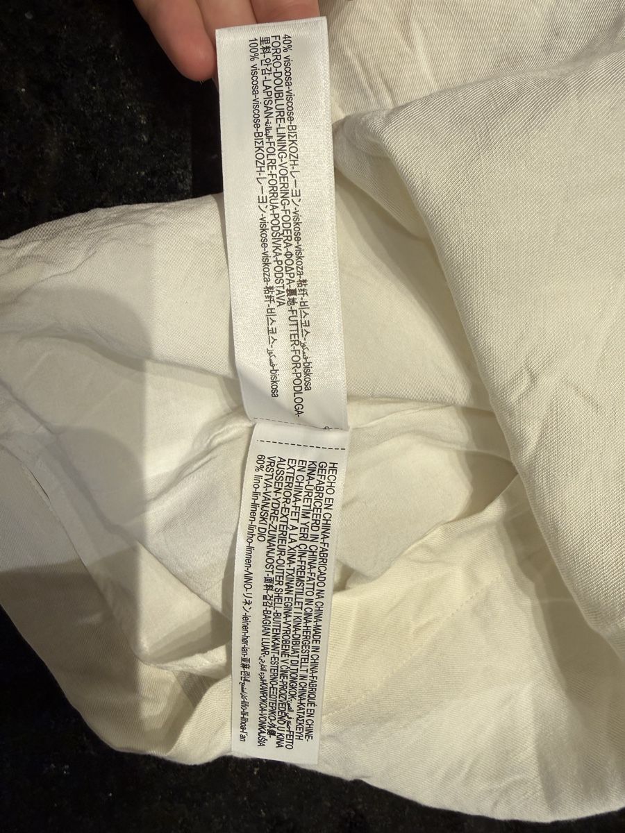 Massimo Dutti Robes: Weisses Leinenkleid von Massimo Dutti – Neuf (Voir description) à St.Gallen par vivi___ 6