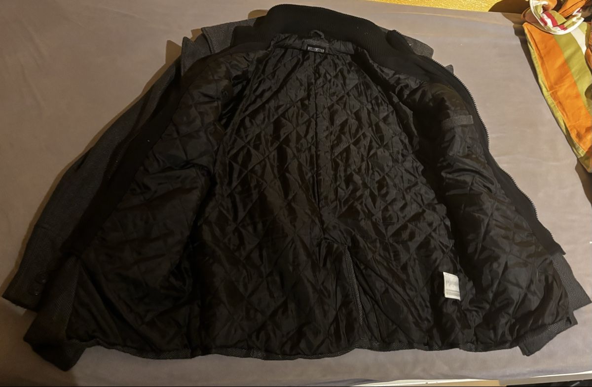 H&M Cappotti: H&M Herringbone Mantel grau – Usato da Hinwil venduto da gua_j8d5 3