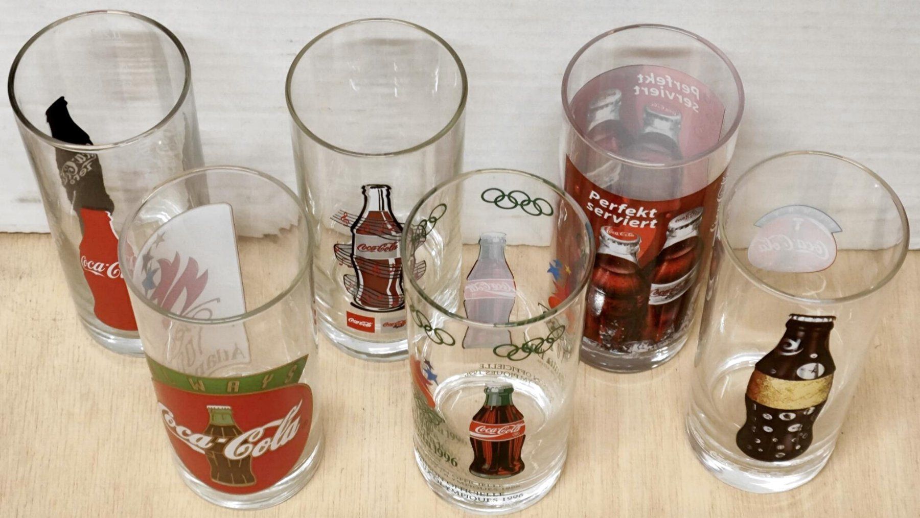 Coca-Cola Bicchieri: 6 Coca-Cola Gläser 2 - 2,5 dl – Nuovo e nell'imballaggio originale da Pfäffikon ZH venduto da Colacity 1