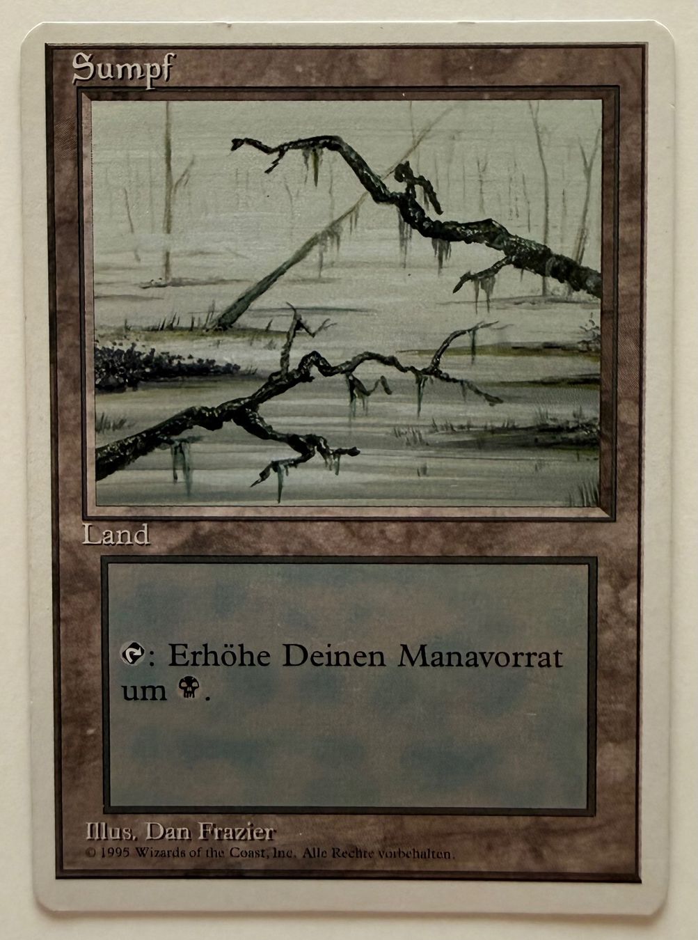 Cartoline: MTG - Sumpf – Usato da Zürich venduto da T_H_O_M_A_S