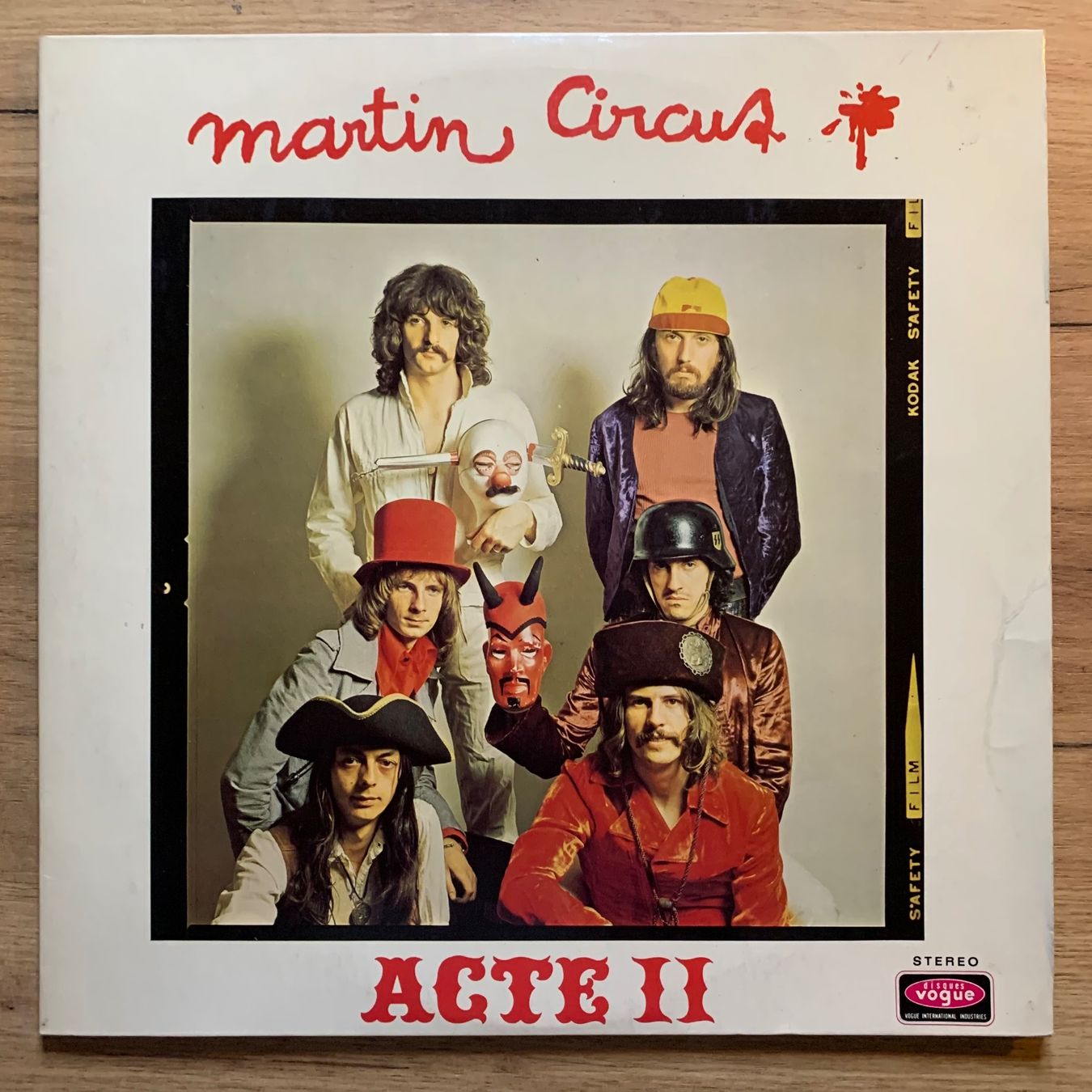 Schallplatten: MARTIN CIRCUS - ACTE II...OG FR 1971...VG+/VG+ – Gebraucht aus Gals von Diskopatshop