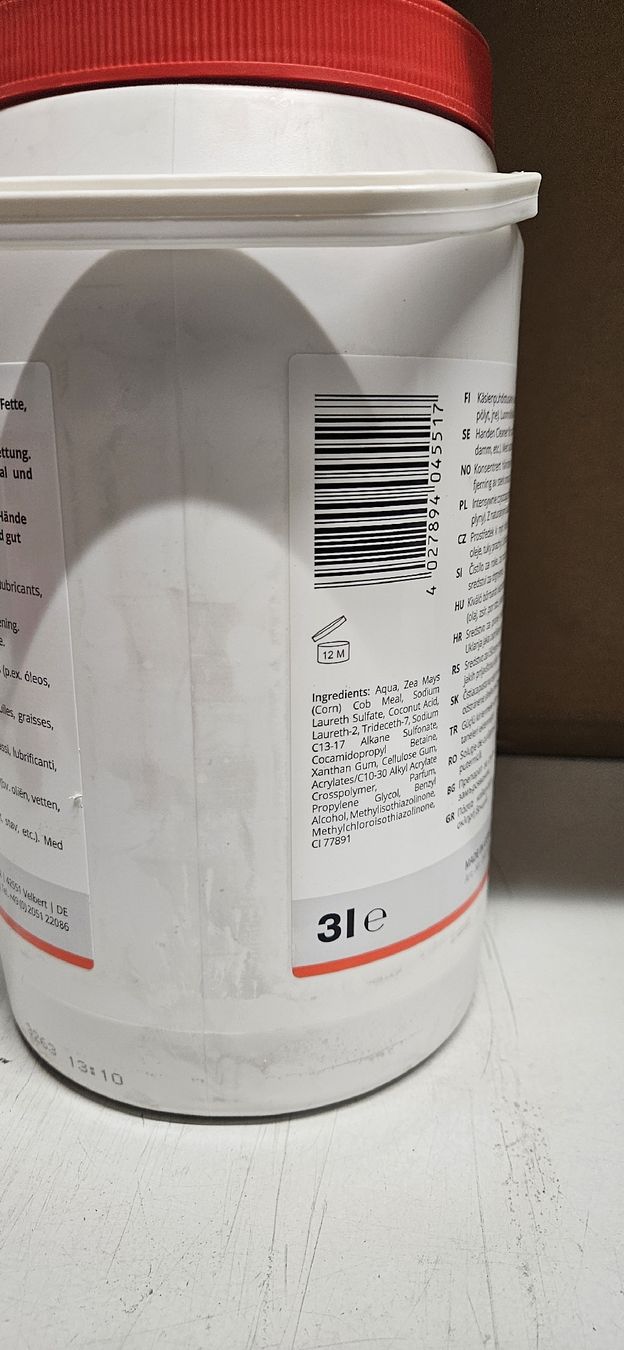 Meguiar's Prodotti per la cura: PEVASTAR Handreiniger 3Liter – Nuovo e nell'imballaggio originale da Baar venduto da Vel...Baar45 4