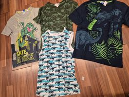 Dino T-Shirt Set, Gr. 140,  K7