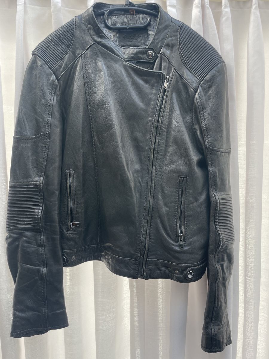Giacche: Conpibel Lederjacke Gr. M, leichte Patina – Usato da Zürich venduto da Waikiki57