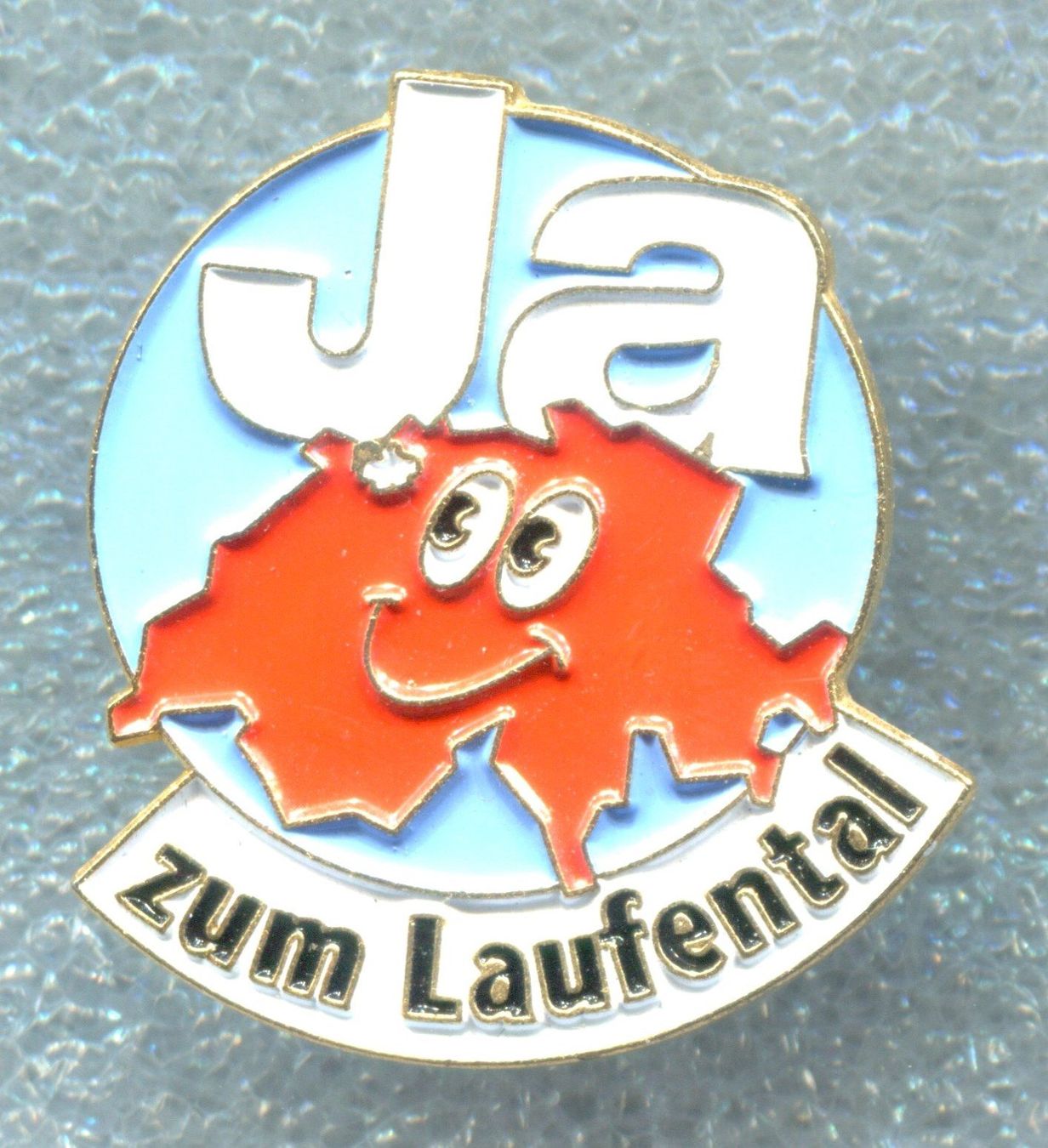 Plaketten & Abzeichen: Ja zum Laufental – Gebraucht aus Winterthur von Sammleroase