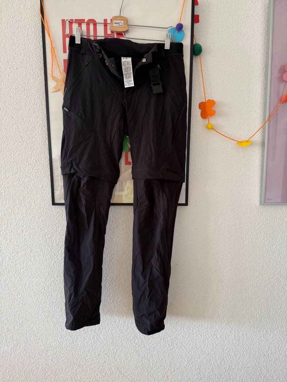 Decathlon Hosen: Black hiking pants, size S, good for M – Neu (gemäss Beschreibung) aus Zürich von futurmutur
