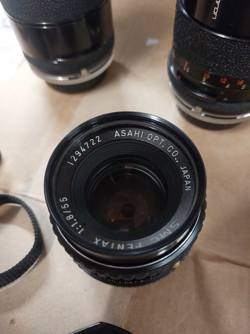 Pentax Kamera: Asahi Pentax K2 inkl 3 Objektive Tasche Blitz – Defekt aus Uster von m_kubic 5