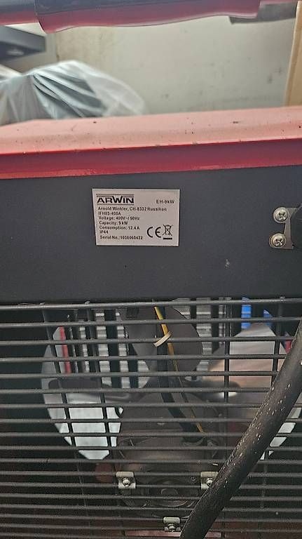 Radiateurs: Arwin Heizlüfter 9KW – D'occasion à Schaan par xenon2790 2