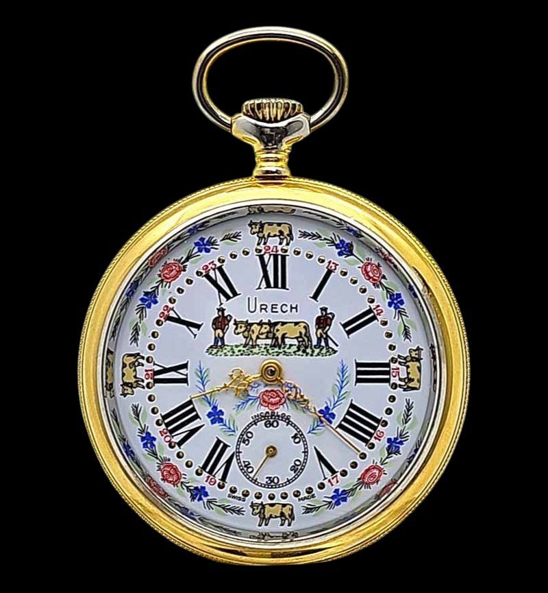 Swiss Uhren: CHÜELI TASCHENUHR – Neu (gemäss Beschreibung) aus Zug von urzeit 4