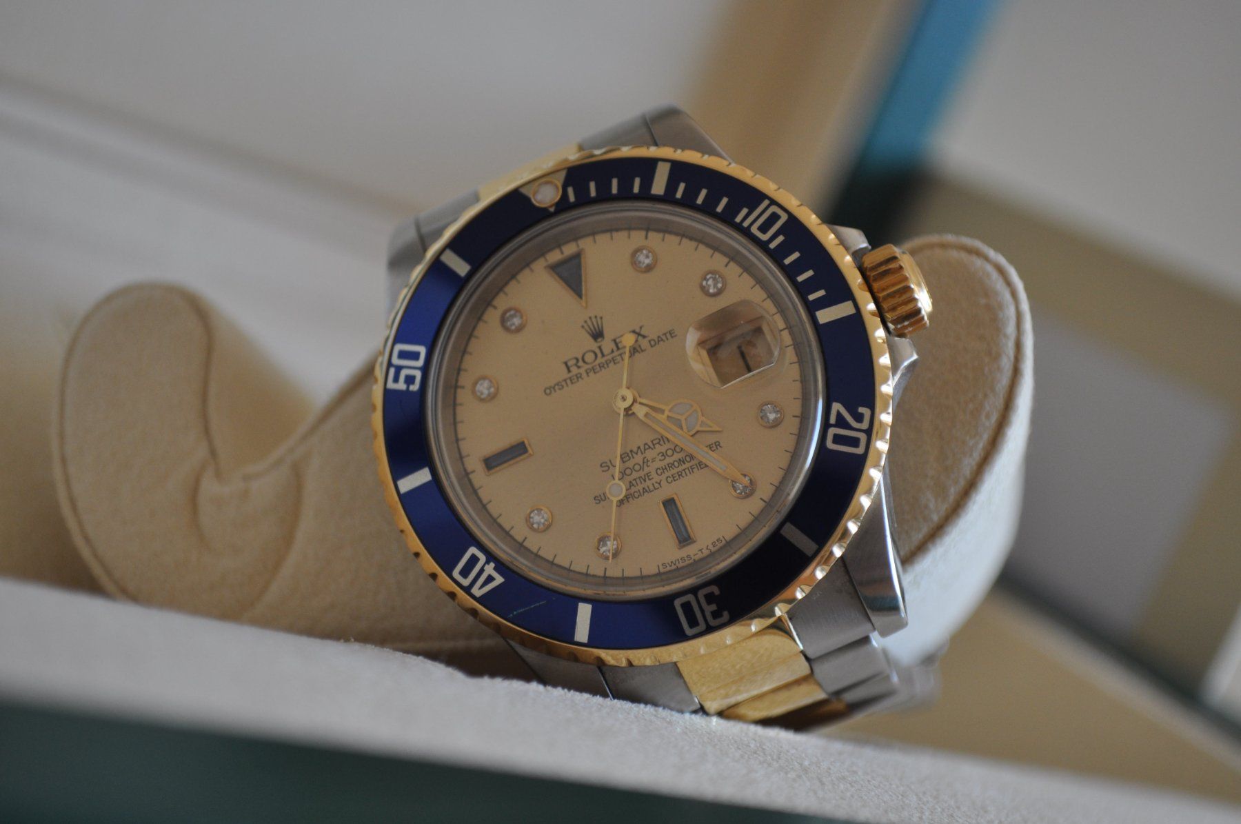 Rolex Orologi: Rolex Submariner 16613 Sultan Dial – Usato da Biel/Bienne venduto da Switzerland92 7