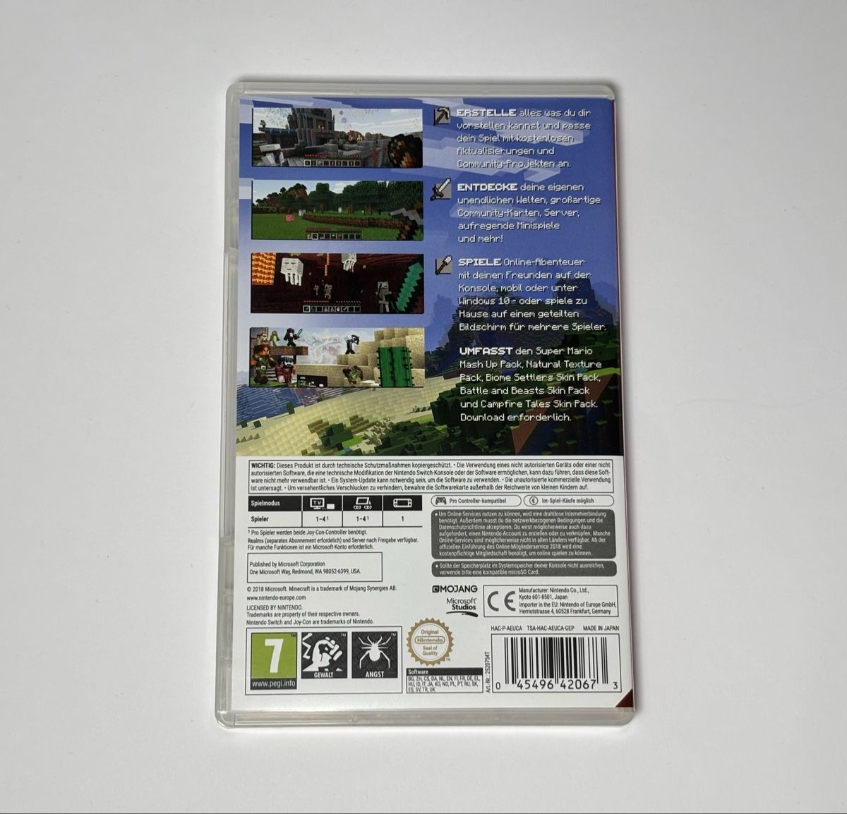 Giochi: Gioco Minecraft per Nintendo Switch usato in ottime cond – Usato da Gordola venduto da kar_gy5g 1