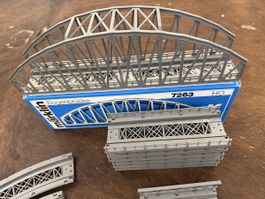 Märklin 6x 7268 2x 7263 Brückenkonvolut