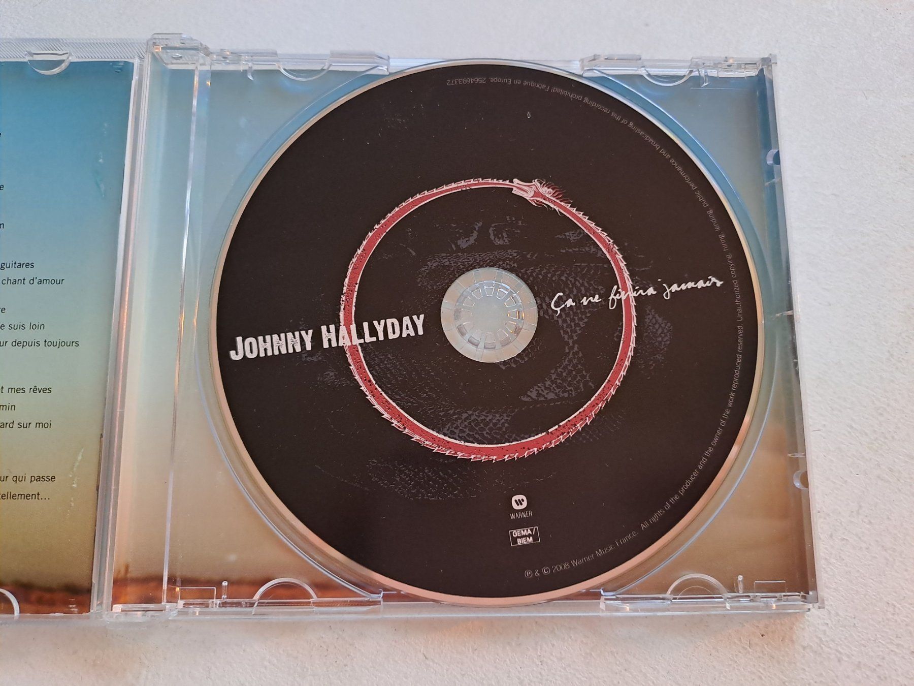 CD: CD Johnny Hallyday 'Ca ne finira jamais' – Usato da Volketswil venduto da ronbons 3