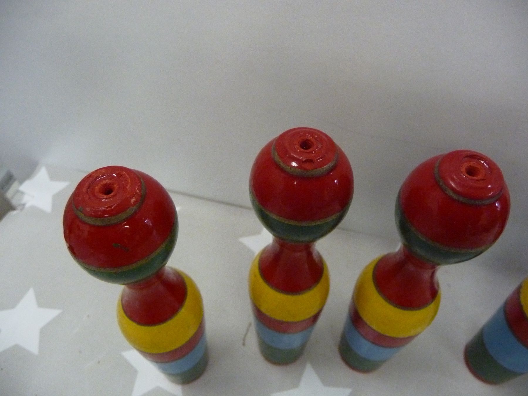 Giocattoli: 9 alte Kegel -> Kugel FEHLEN – Usato da Rafz venduto da Powacaddy 2