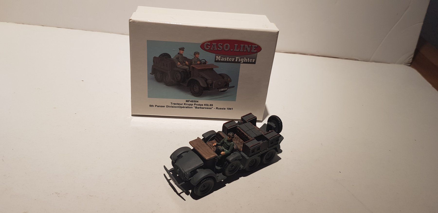 Modellini d'auto: Masterfighter, Krupp Protze Kfz 69 Barbarossa 1941, 1/43 – Nuovo (secondo la descrizione) da Mission venduto da eko_gm65