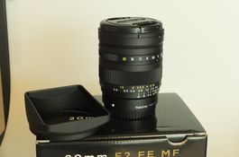 Tokina Objektiv 20mm F2 Firin für Sony neu