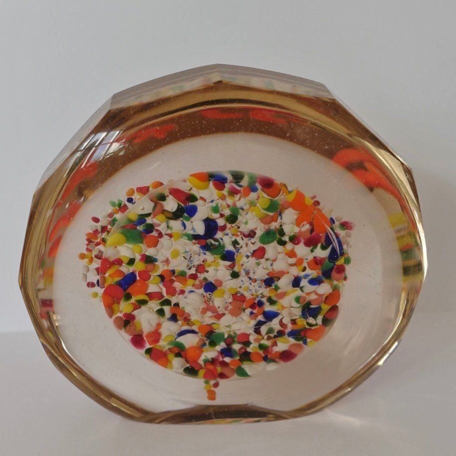 Bicchieri: Glaskugel _ alter Paperweight "Anton" – Usato da Adliswil venduto da MeDuMe 1