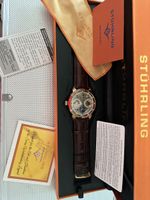 Armbanduhr Stührling Original Skelett neu mit Box