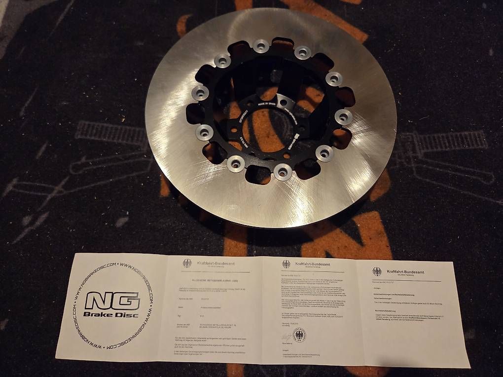 Ersatzteile: MZ ETZ & TS Bremsscheibe "Schmitt Floater"  – Gebraucht aus Sisseln AG von flo_ki1985