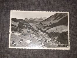 Carte postale La Comballaz vue d'avion 1951